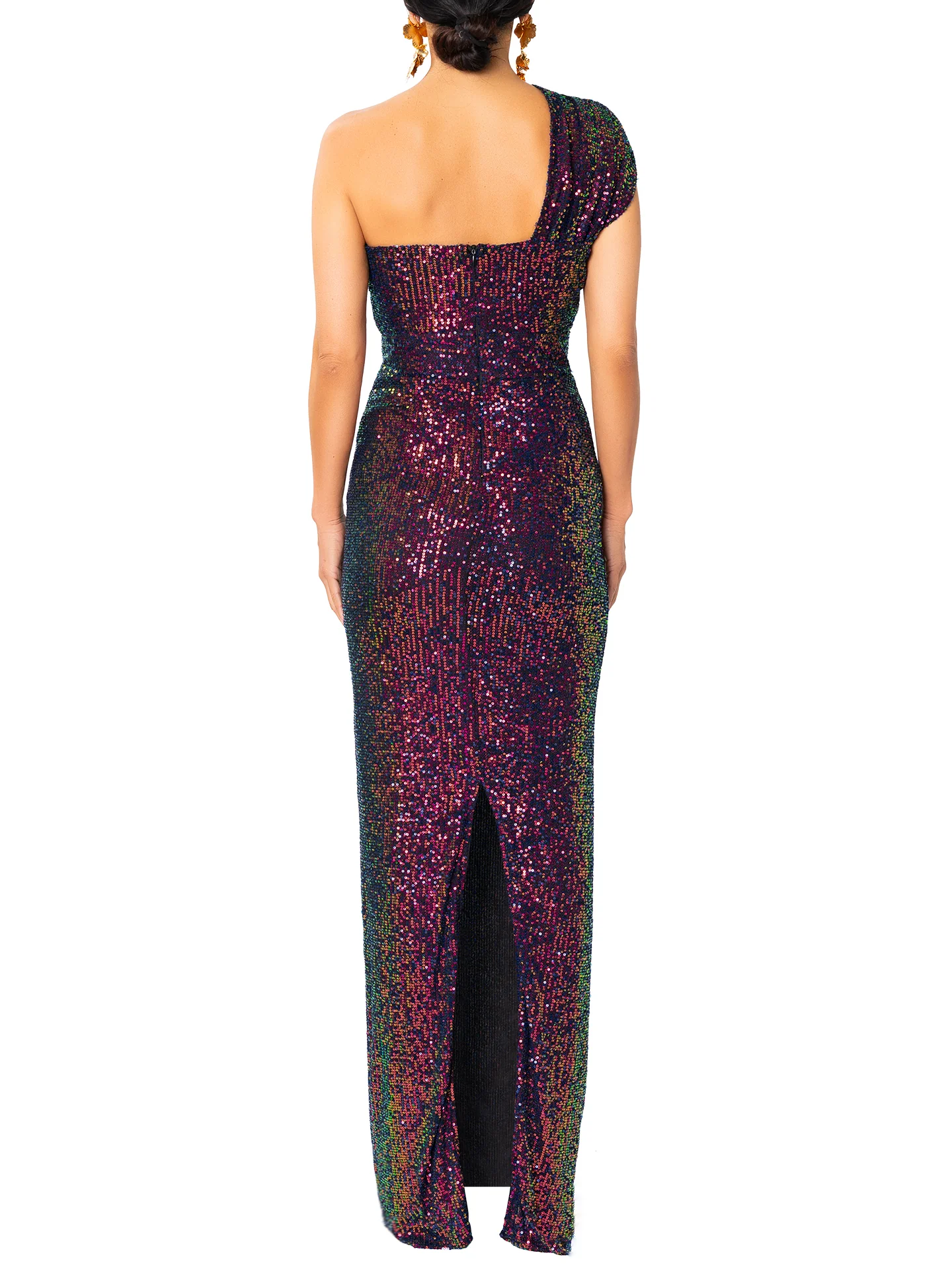 "Blitz" One Shoulder Maxi Dress - Image 7